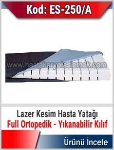 Sıvı geçirmez kılıflı lazer kesim yatak