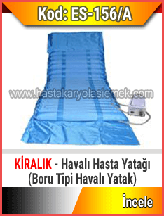 Kiralık boru tipi havalı yatak