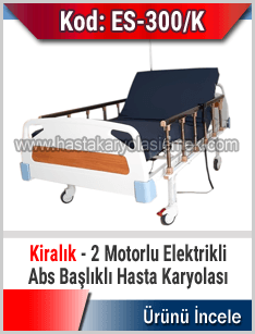 Kiralık Abs başlıklı hasta karyolası