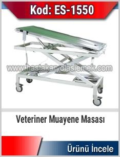 Veteriner Muayene Masası