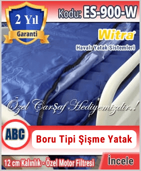 Boru Tipi Havalı Yatak A+B+C Witra