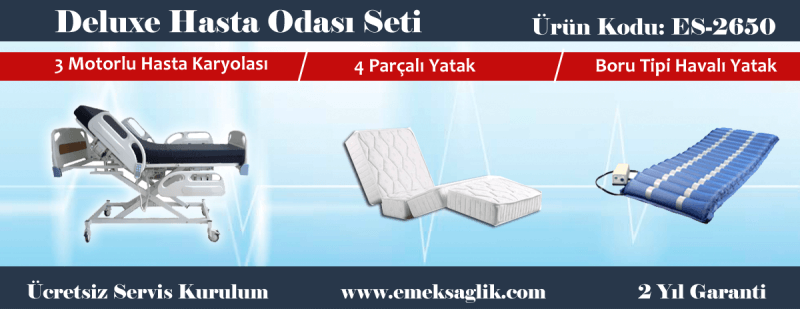 Deluxe Hasta Yatağı Seti