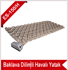 Baklava Dilimli Havalı Hasta Yatağı