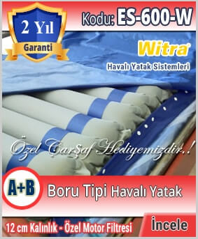 Boru Tipi Havalı Yatak A+B Witra