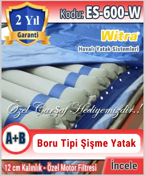 Boru Tipi Havalı Yatak A+B Witra