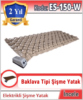 Baklava Dilimli Havalı Yatak